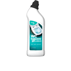 LAVON WC hygienický gel s chlórem 750 ml /12/168/672