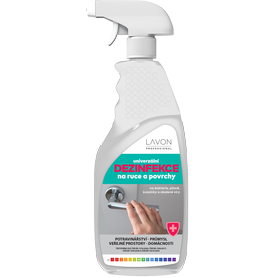 LAVON univerzální dezinfekce na ruce a povrchy D1 500 ml /12/168/1008 LAVON univerzální dezinfekce na ruce a povrchy D1 500 ml /12/168/1008